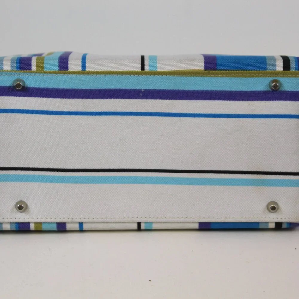 Kate Spade New York Striped‎ Small Tote Bag – Early 2000s-Y2K